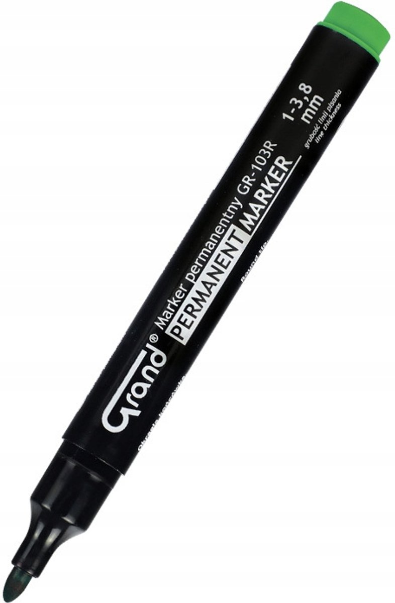 Grand Marker Permanent GR103R Rond Groen - 1 Stuk