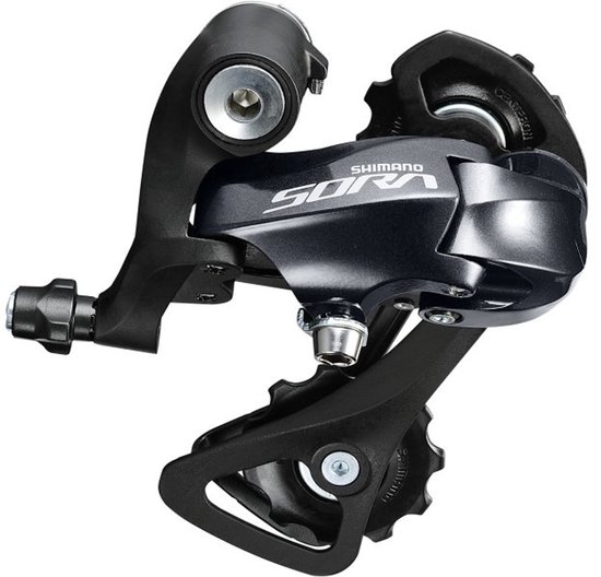 Shimano Achterderailleur Sora R3000 9s Korte Kooi Zwart van Shimano — afbeelding 3