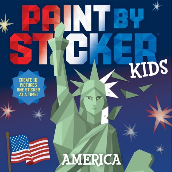 Paint By Sticker Kids: America - cover