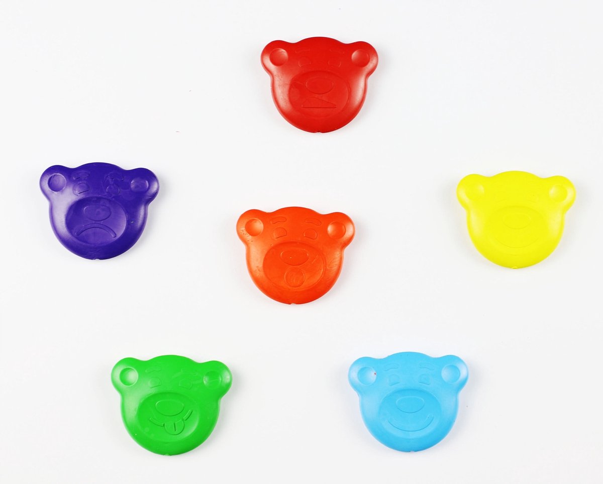 Carioca Baby Kleurpotloden 6 Stuks - Ideaal voor Peuters