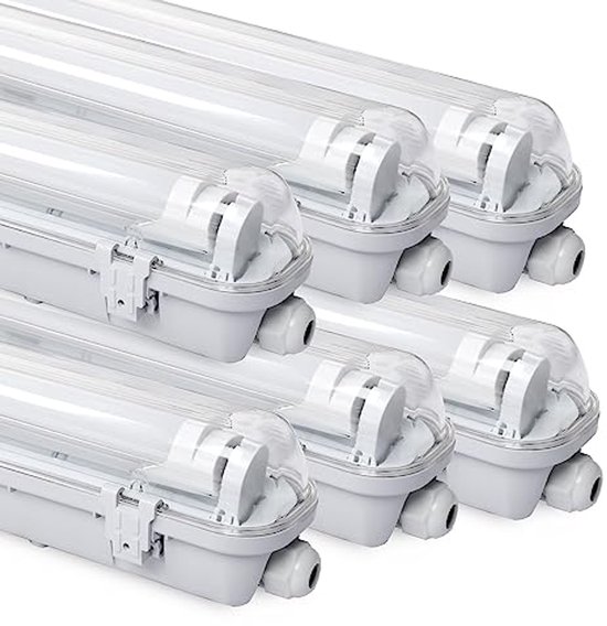 LED-balk 150 cm voor vochtige ruimtes - Energiezuinige LED-lamp met ...