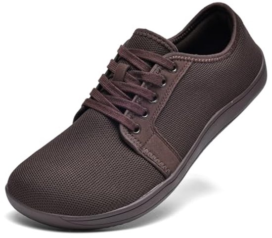 Minimalistische schoenen voor heren, outdoor- en indoorsportschoenen, trailschoenen, hardlopen, fitnessstudio, wandelen, klimmen, wandelen, blote voeten, waterschoenen, Zwart, 42 EU