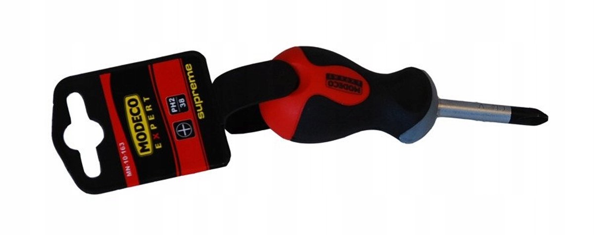 Modeco Kruiskopschroevendraaier PH2x25mm - Duurzaam & Ergonomisch