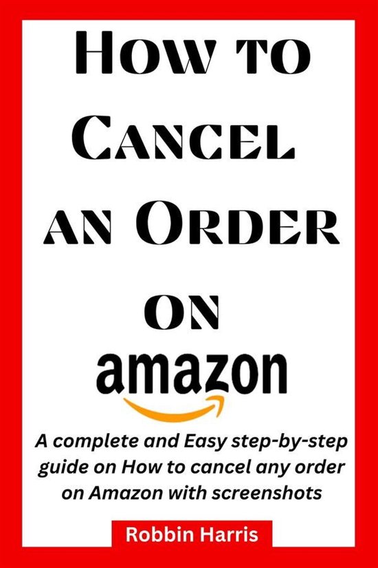 How to Cancel an Order on Amazon - cover