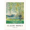 Claude Monet - Affiche Les saules