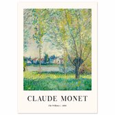 Claude Monet - Les saules affiche 50x70 cm