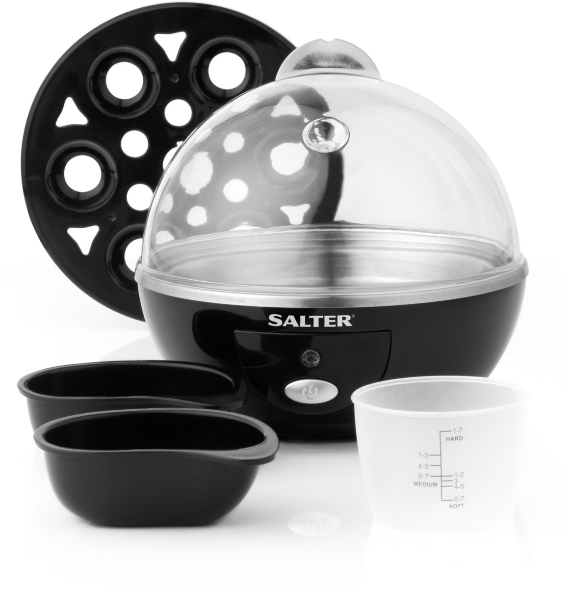 Salter Elektrische Eierkoker - 6 eieren - Maatbeker
