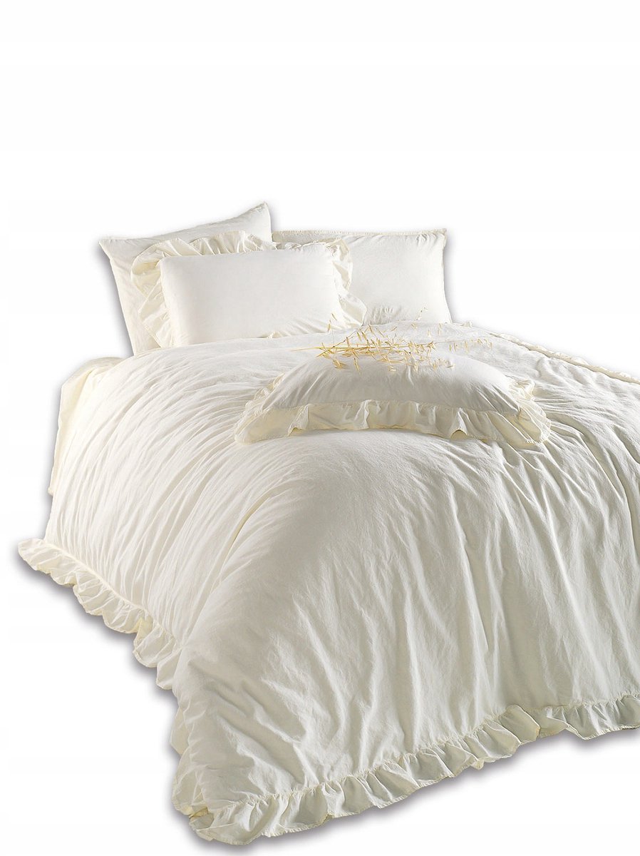 Luxe Katoenen Dekbedovertrek Set 160x200 SNEEUWWIT - Turkse Kwaliteit