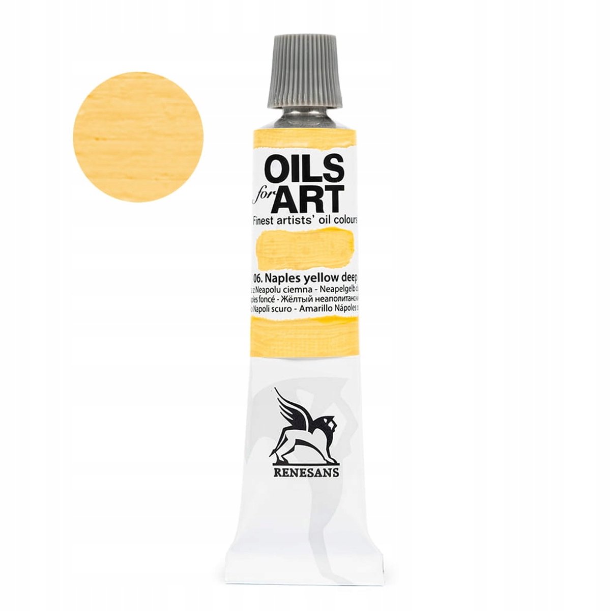 Oliëverf Olej for Art 20 ml - Napolitaans Geel Donker