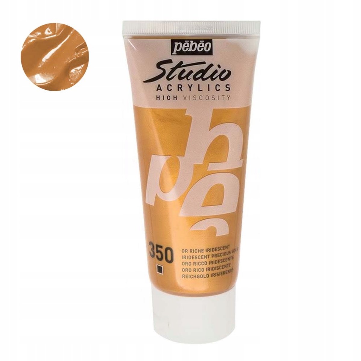 Pebeo Studio Acrylverf 100ml - Precious Gold Metallic