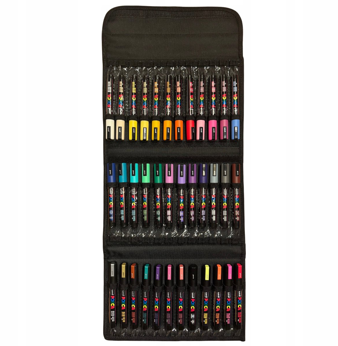 Posca Markers Set 36 Stuks in Etui - Diverse Kleuren
