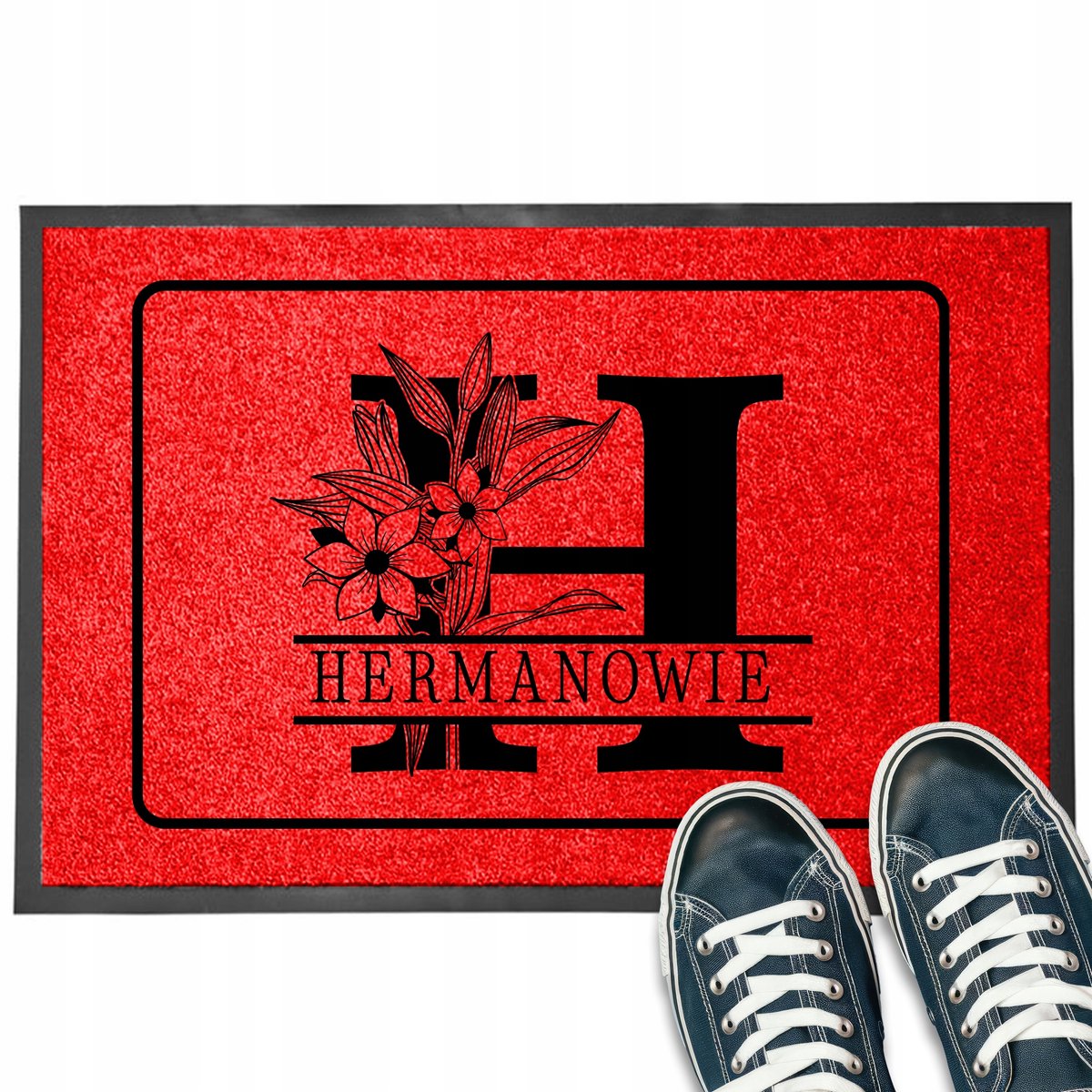 Gepersonaliseerde Deurmat Plantenmotief - Antislip & Stijlvol