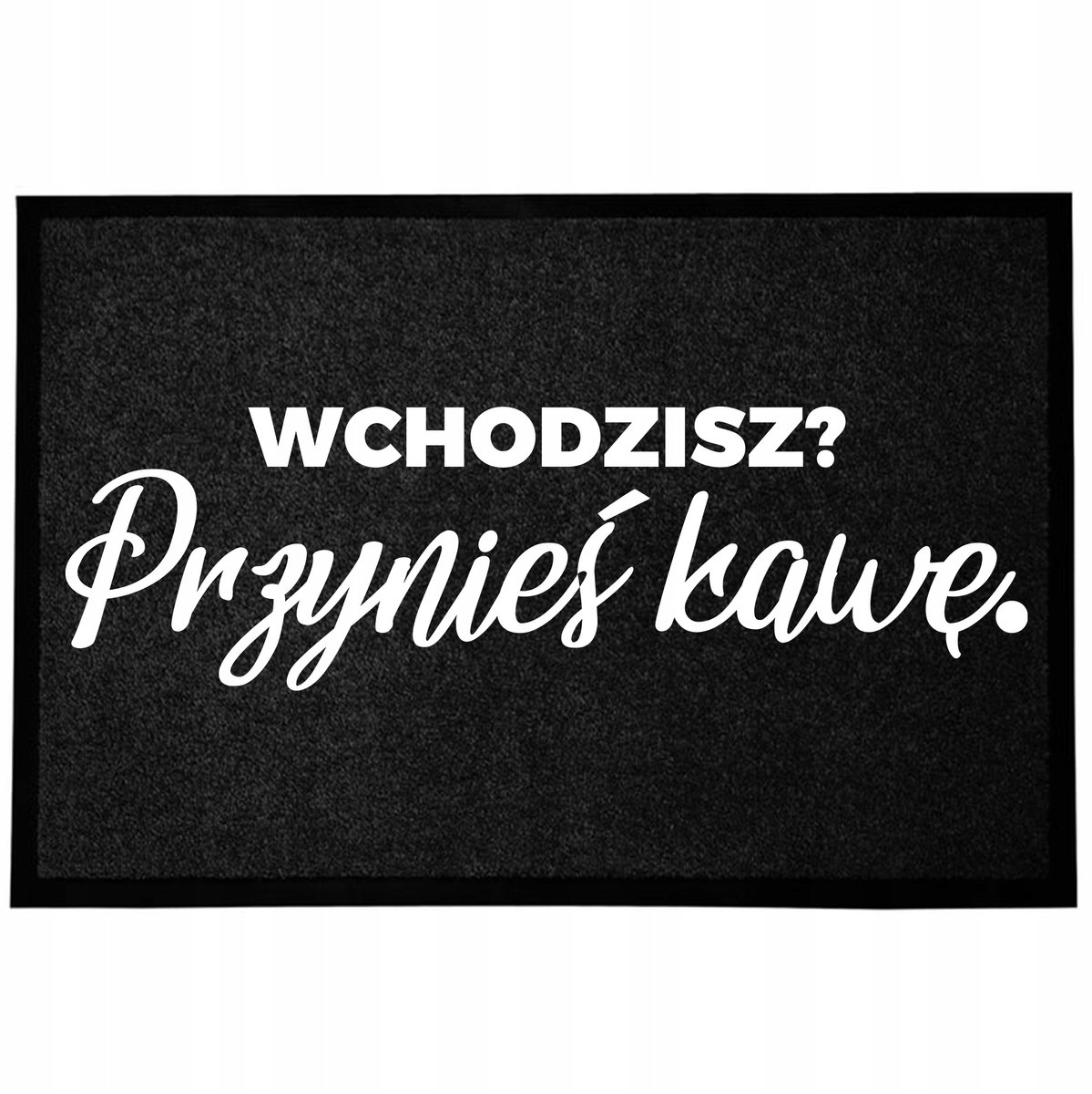 Grappige Deurmat "Breng Koffie" 40x60cm - Antislip & Sneldrogend