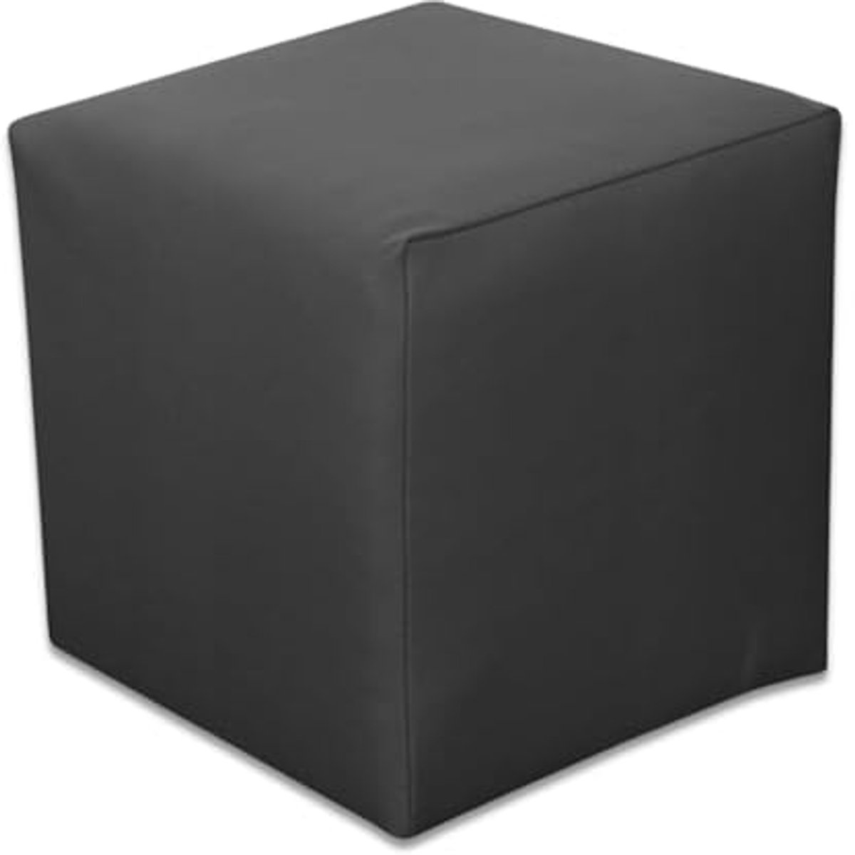 Zitkubus Kunstleer Voetenbank 40x40 cm - Stabiliteit en Comfort voor Woonkamer en Meer