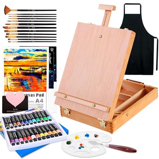 BelleStyle Eenhoornschilderset, kunst en handwerk, gips, knutselset, schilderset voor kinderen van 6, 7, 8, 9, 10, 11, 12 jaar, creatief knutselspeelgoed, kinderverjaardag, cadeau voor meisjes en