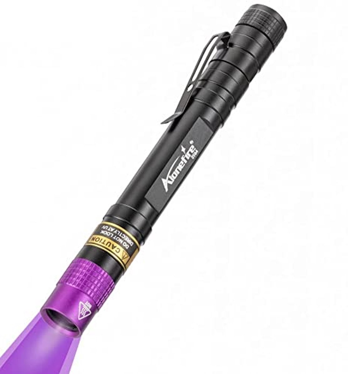 Mini UV Zaklamp 3W - 365nm Portable Ultraviolet Licht voor Mineralen, Huisdier Urine Detectie en Geld Controle