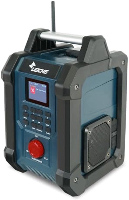 Makita DMR112 Li-ion DAB/DAB-werkplaatsradio met Bluetooth (batterijen en oplader niet inbegrepen Makita DMR112 Li-ion DAB/DAB-werkplaatsradio met Bluetooth (batterijen en oplader niet inbegrepen