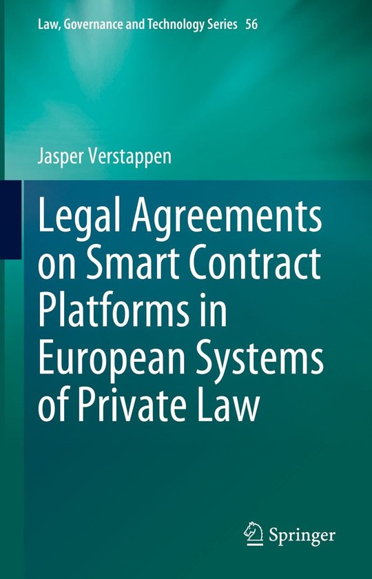 Law and Criminology (R0) - Legal Agreements on Smart Contrac ... - cover