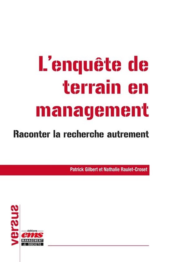 Versus - L'enquête de terrain en management - cover
