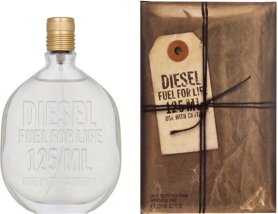 Diesel Fuel for Life - Eau de toilette voor heren met houtachtige noten - 125ml