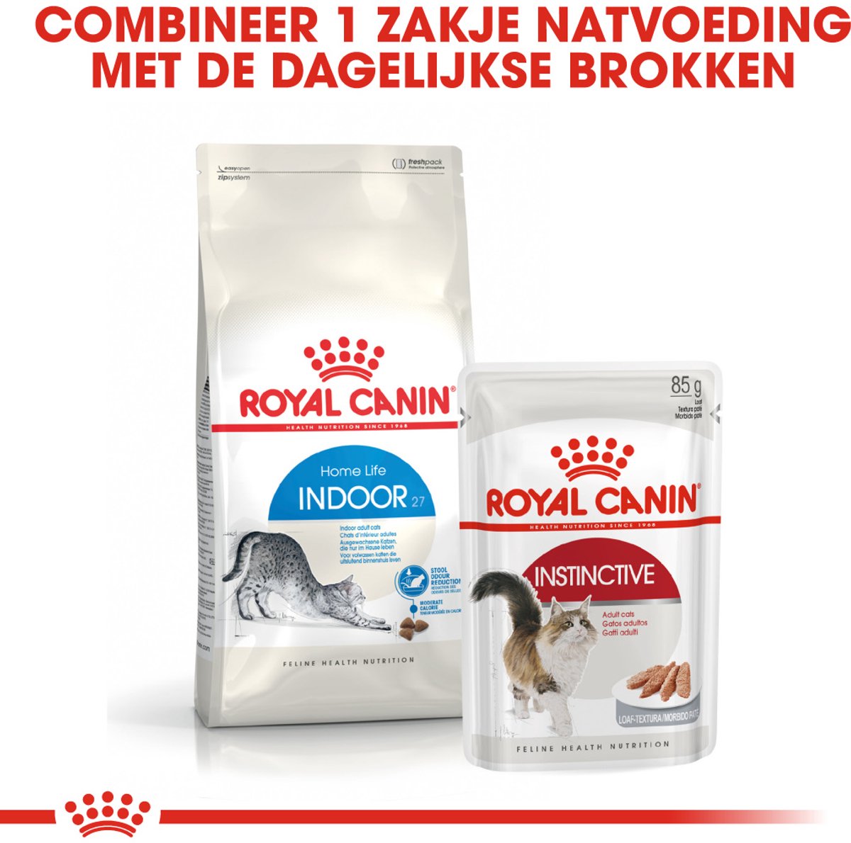Royal Canin Indoor - Kattenvoer Brokjes thumbnail 3