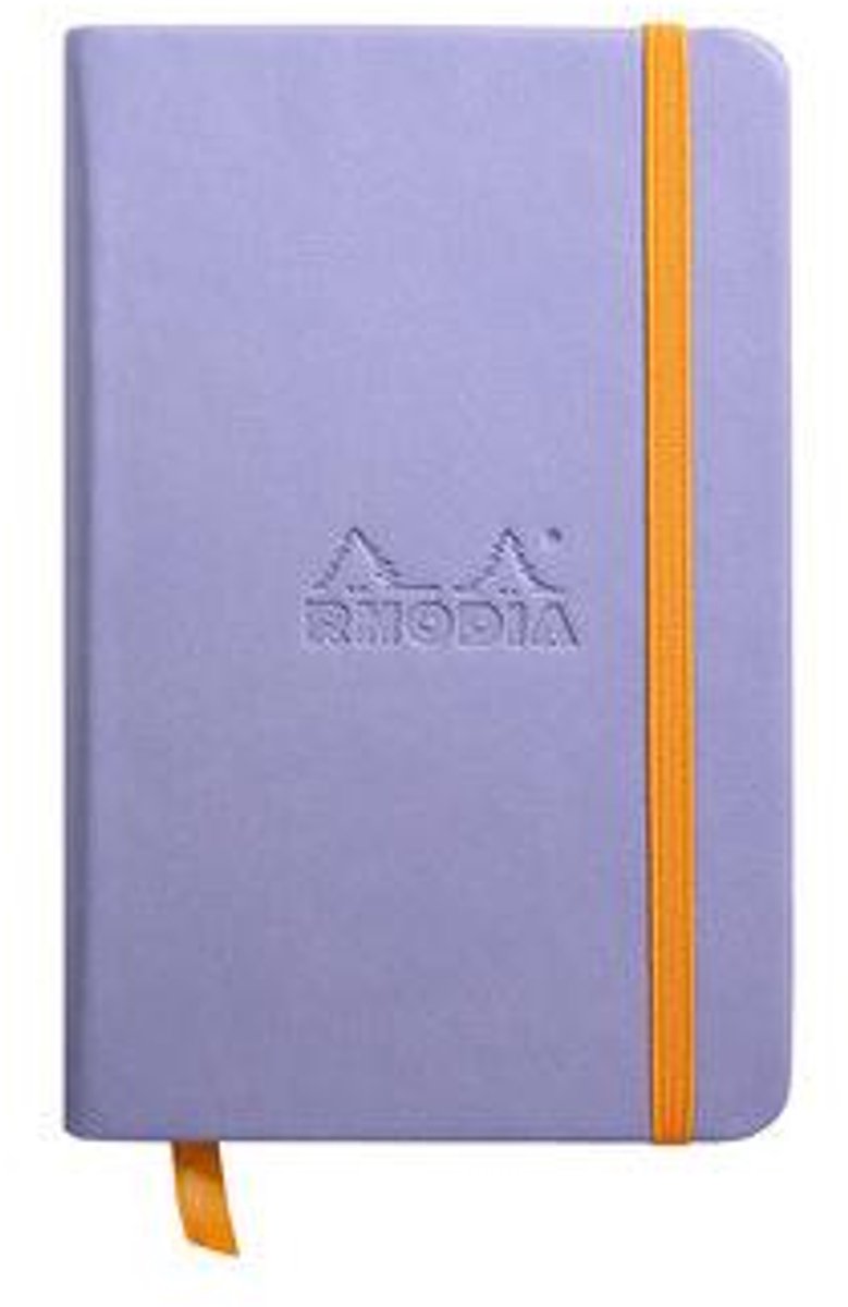 Rhodia 118649C schrijfblok & schrift A6 96 vel Paars