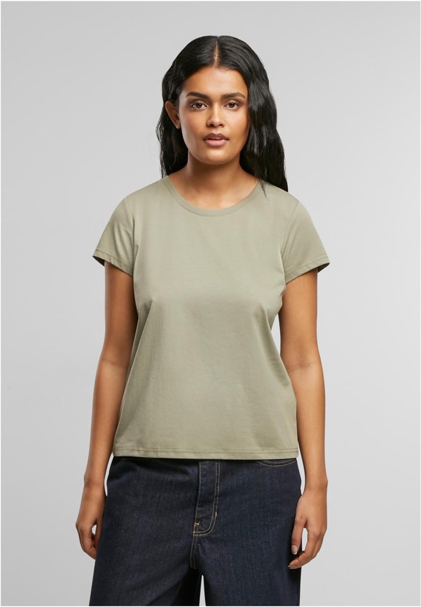 Urban Classics Sorona Regular Dames Tshirt M Olijfgroen