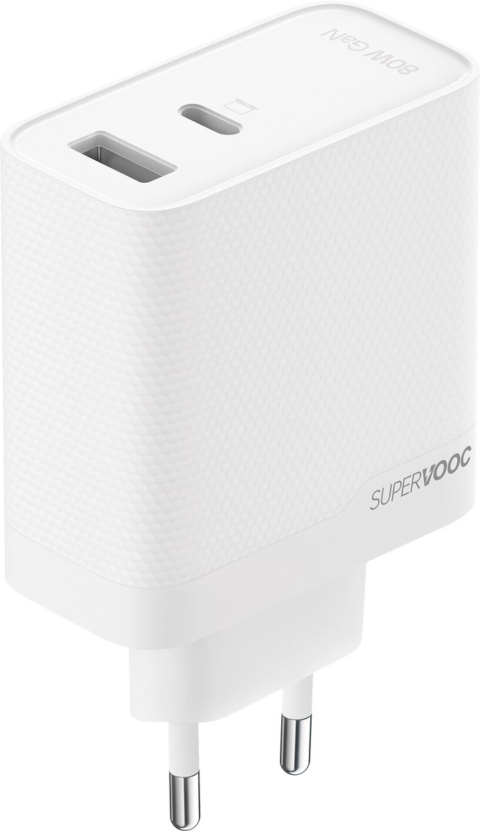 OPPO SuperVOOC 80W Dual-Poort GaN Oplader Kit