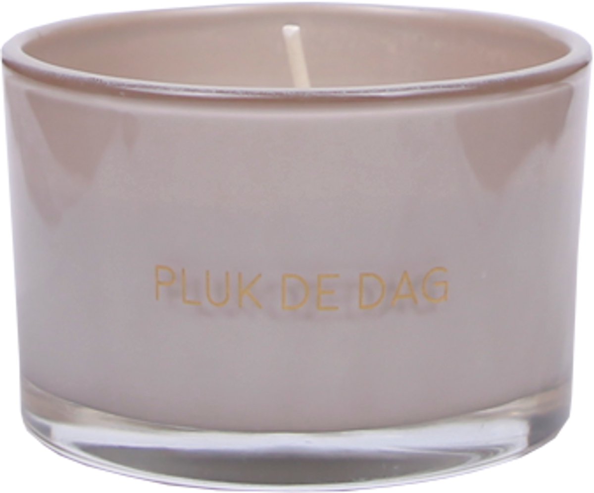 MY FLAME - Sojakaars met waxfiguurtje - PLUK DE DAG - Fig's Delight - Branduren: 25u