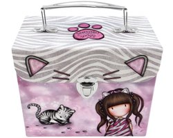 Opbergbak Gorjuss Ruby wild Grijs Karton (16 x 13,4 x 9 cm)