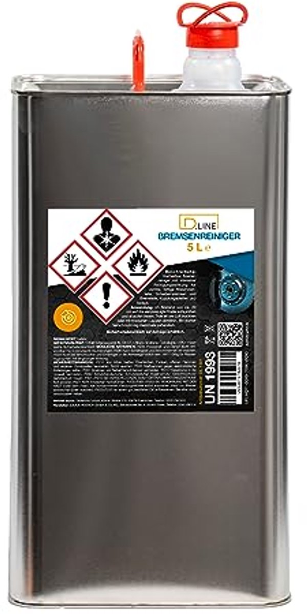 Remreiniger 5 liter voor intensieve reiniging van machineonderdelen