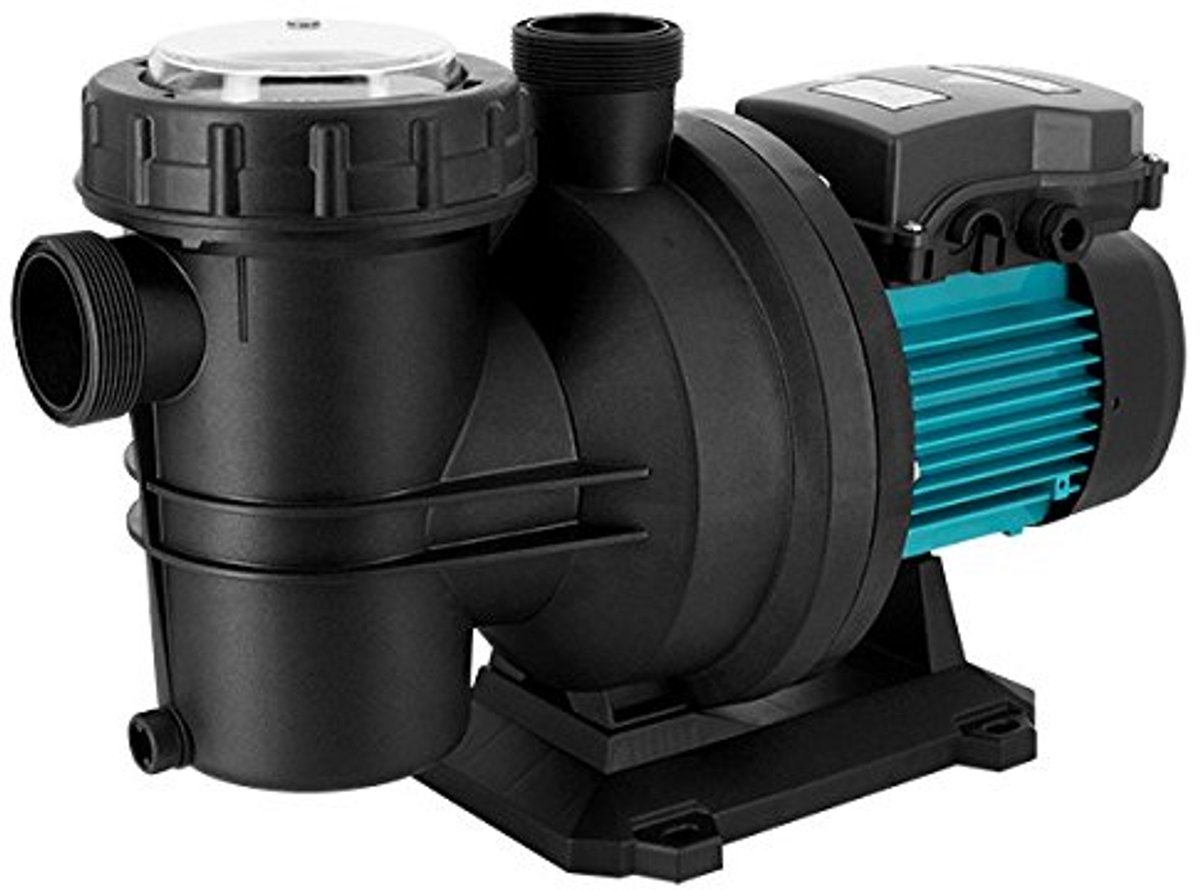 Zwembadpomp 0,75 pk - 15 m³/h - Fluisterstil met eenfasige aansluiting