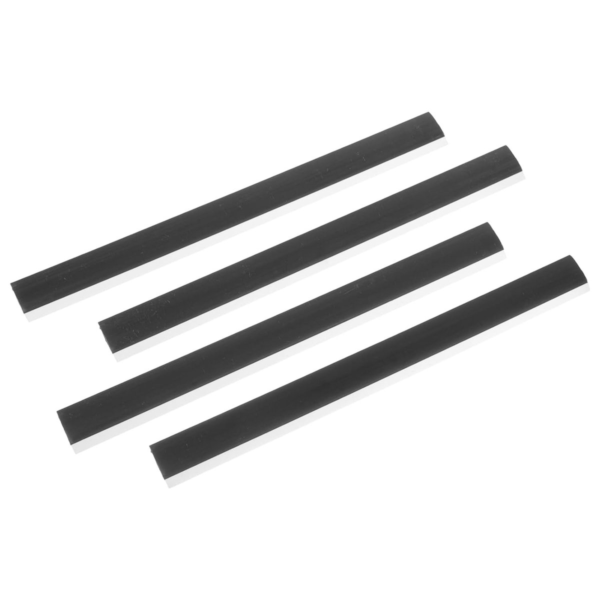 4 Pcs Reparatie van Veegmachine Seal Pump - Veegmachine Reserve Lip Vervanging - Hoekbescherming voor Vuilnis Scheppen Rubber Rand Vervanging