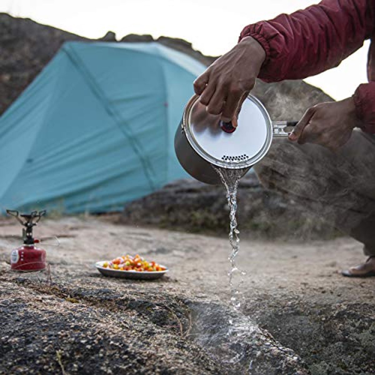 Keramische Pannenset - 2-Pot Set voor Outdoor Koken