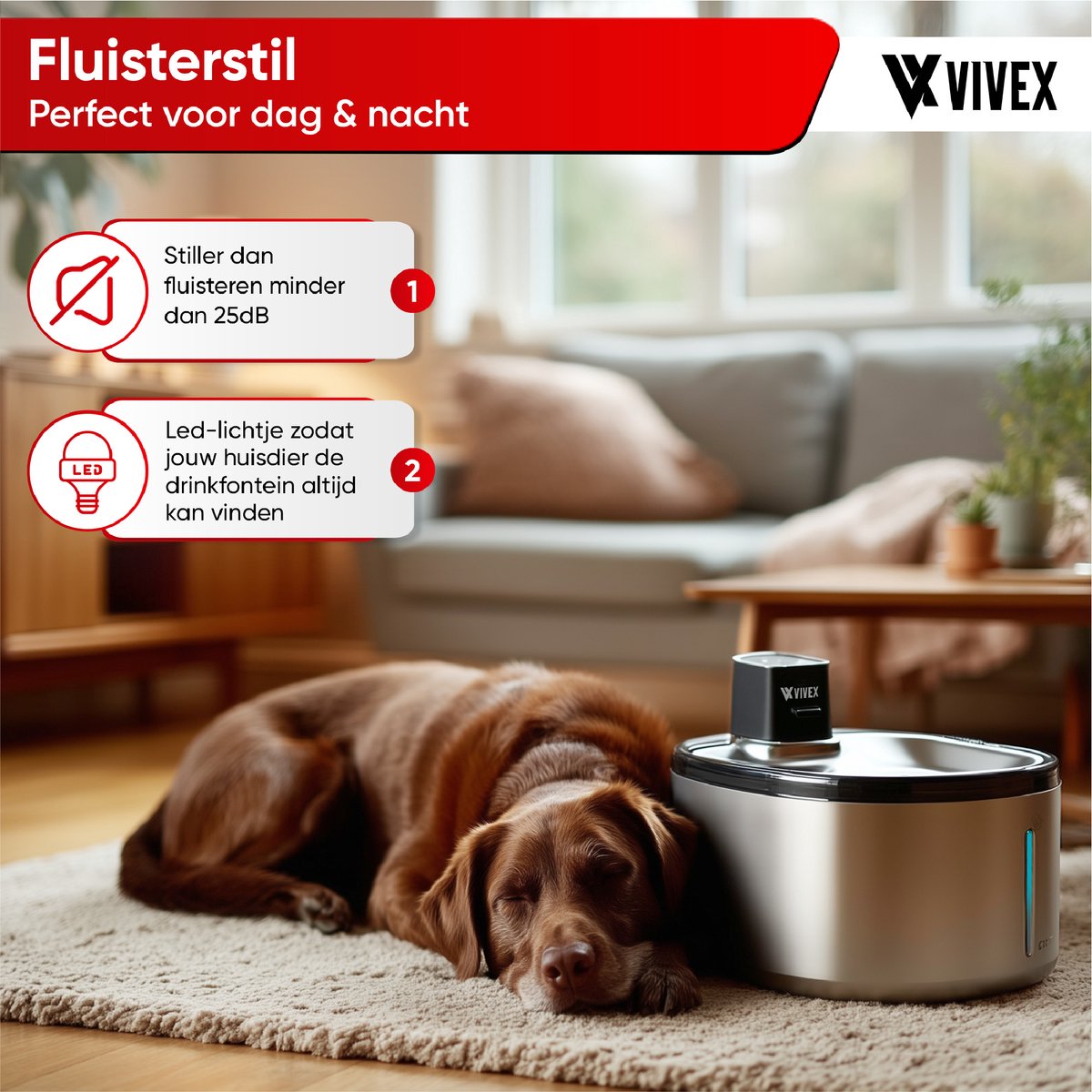 Vivex Draadloze Drinkfontein thumbnail 3