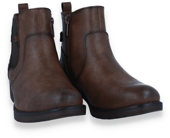 Bottines Mustang pour femmes | Cognac | Taille: 39