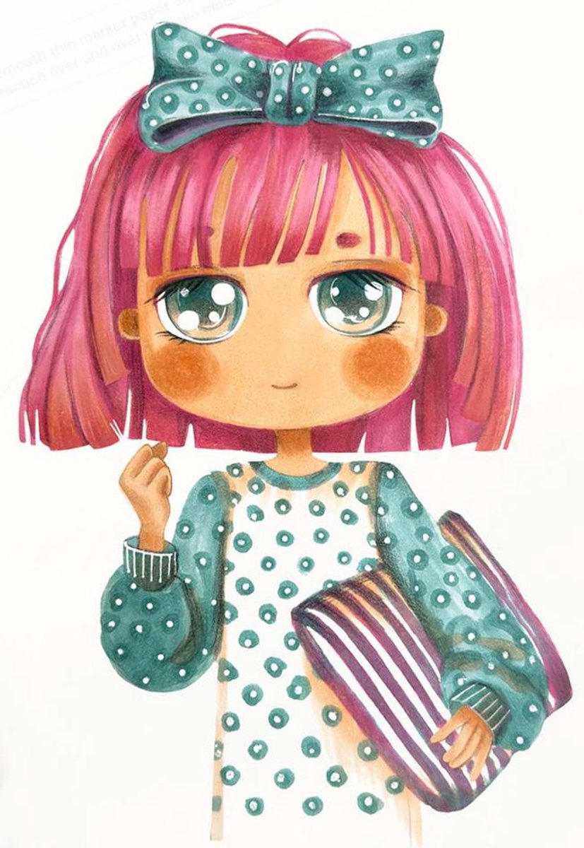 COPIC Ciao stiften Manga startersset 3 stuks met papierblok