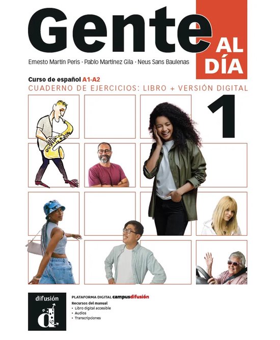 Gente al día 1 – Cuaderno de ejercicios