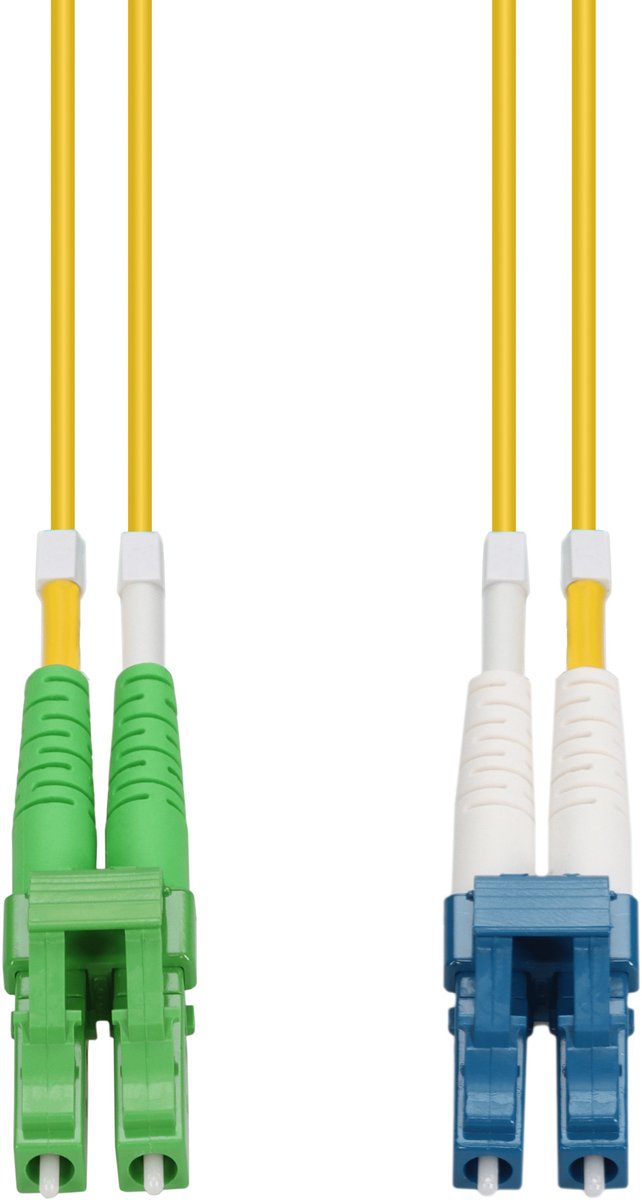 AddOn Networks ADD-ALC-LC-0-5M9SMFLZ InfiniBand en Glasvezelkabel 0,5 m SMF Blauw, Groen, Geel