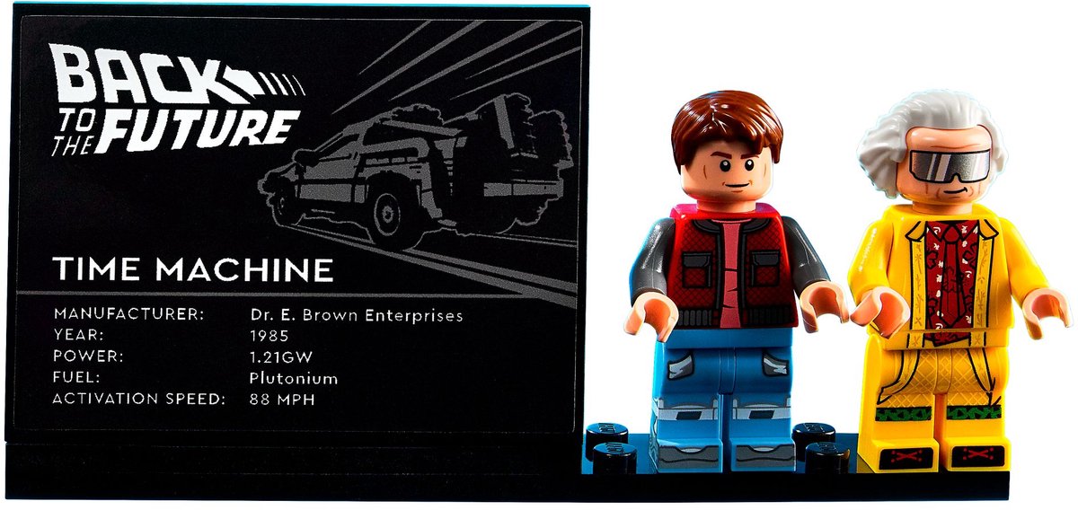 LEGO Back to the Future Time Machine - 10300 — afbeelding 8