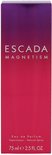 Doos Escada Magnetism Eau de Parfum met roze-paarse gradiënt.
