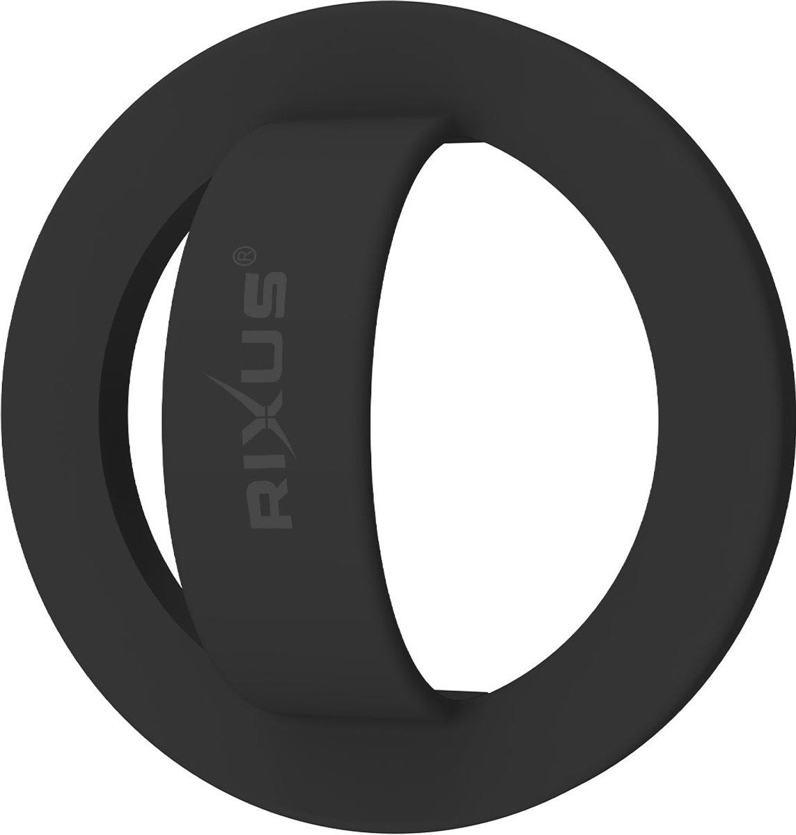 Rixus RXPH50B Silicone Ring Holder For Magsafe Black
