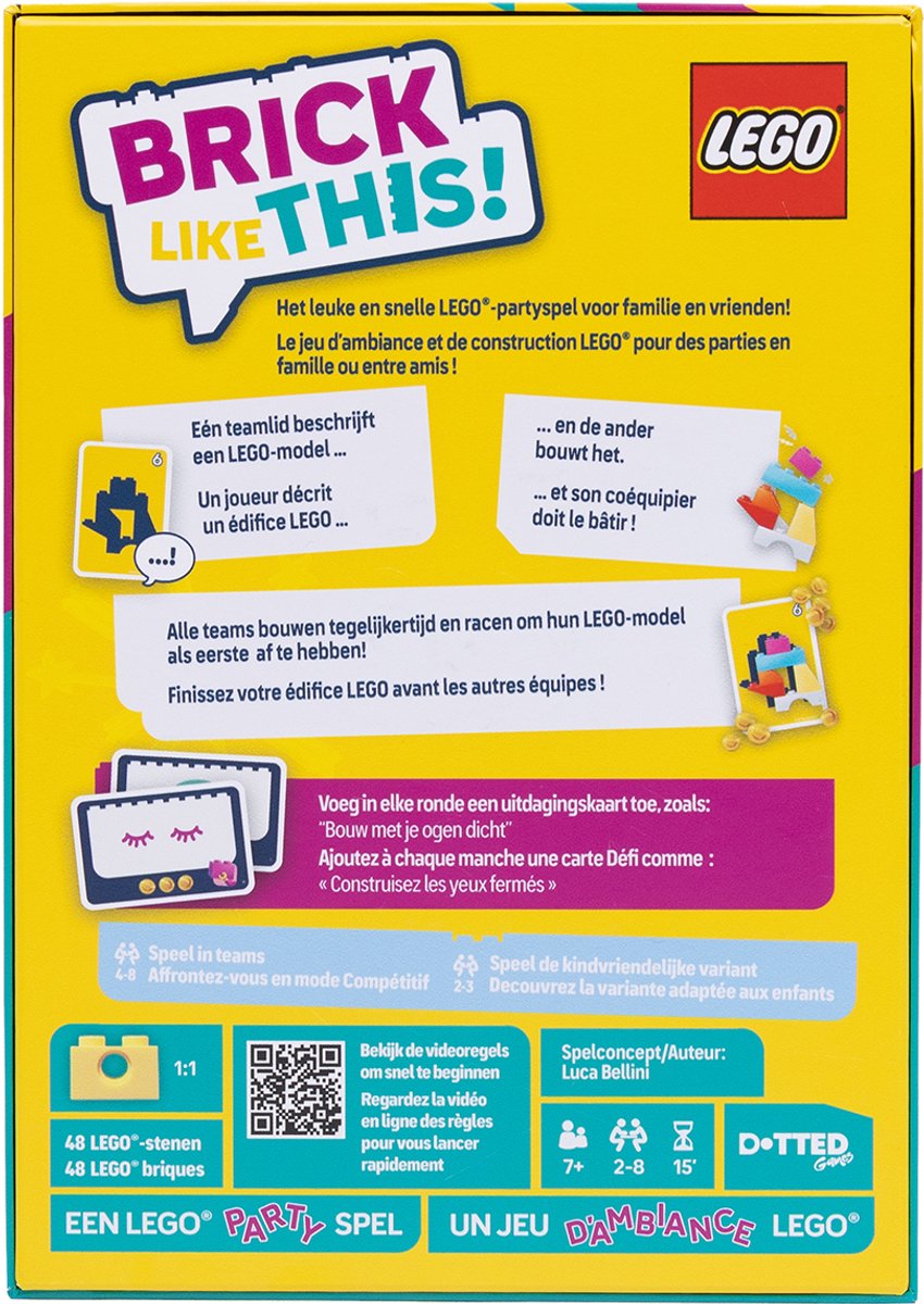 LEGO® Brick Like This! - Nederlandstalig Spel -Partyspel - Familiespel — afbeelding 2