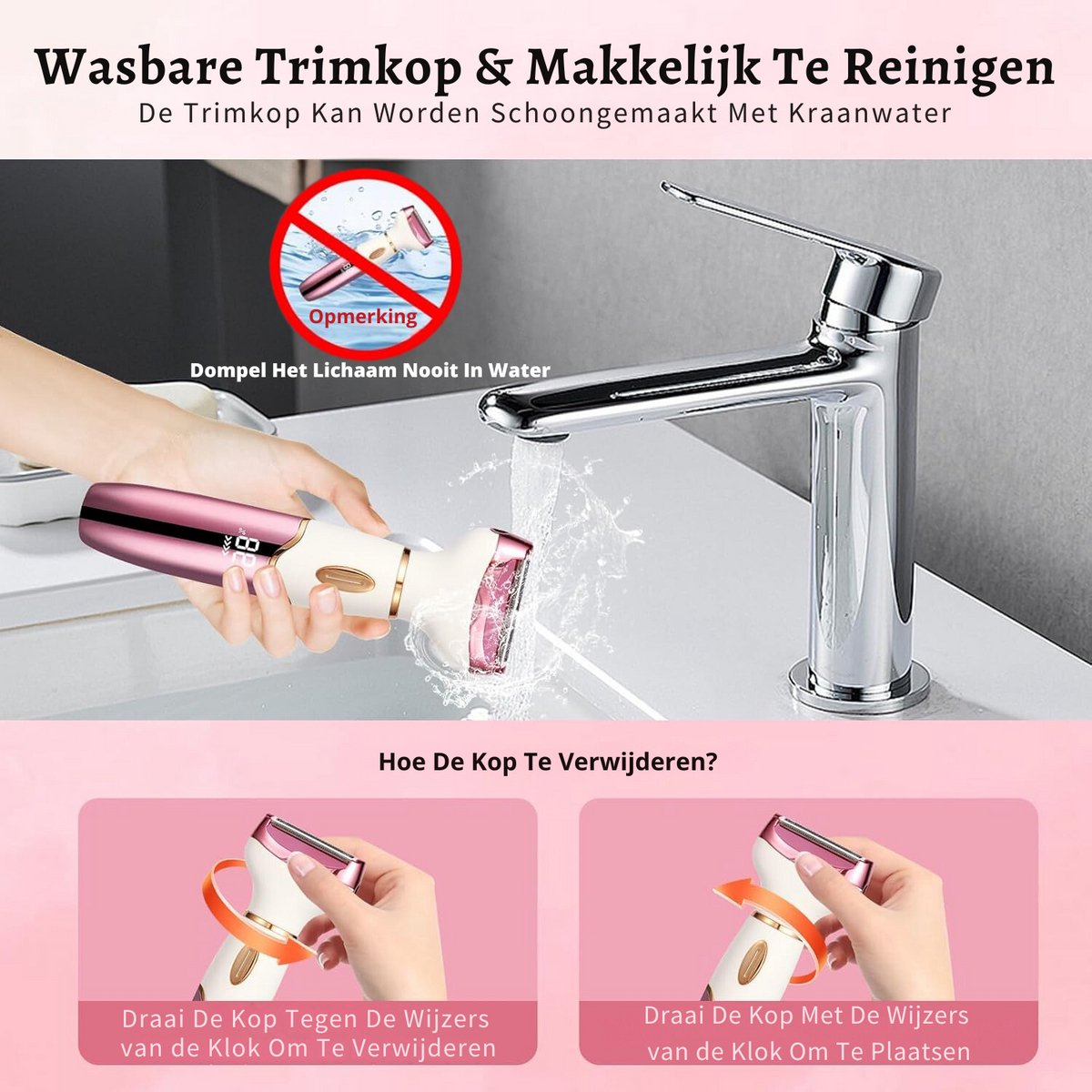 O'dor Ladyshave - 4-in-1 Haarverwijdering thumbnail 6