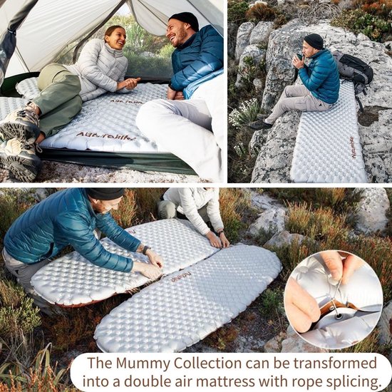 Inklapbare Campingmatras met R-waarde 3,2, Lichtgewicht en Comfortabel van Vevor — afbeelding 2