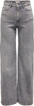 JDY - JDYFELINA-FINA HW WIDE JNS LT GREY DNM Dames Jeans
