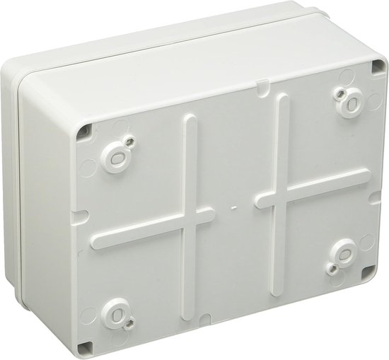 JUNG wandcontactdoos 2-voudig opbouw IP44 verticaal met slot WG800