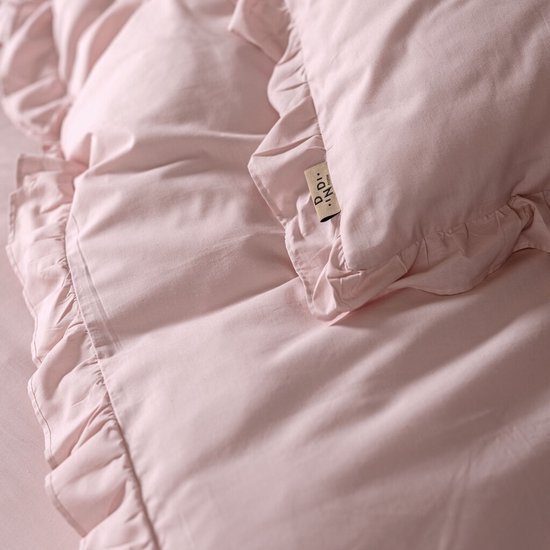 Dindi Home Dekbedovertrek Candy Clouds - 200x220 - 100% katoen - Roze van Merkloos — afbeelding 2