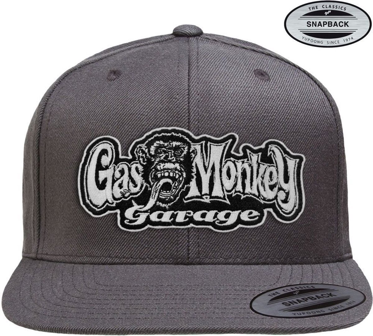 Gas Monkey Garage Snapback Cap GMG-91-GMG9902-CB37 DarkGrey