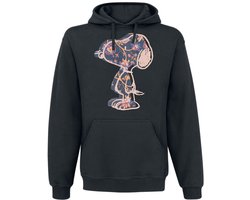 Peanuts Golden Snoopy Dames Trui met capuchon - zwart - XXL